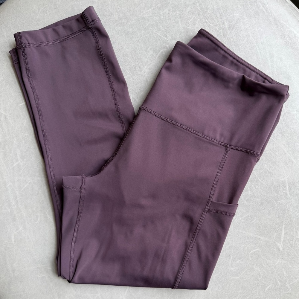 90 Degree By Reflex Purple Lavender Leggings sz Large